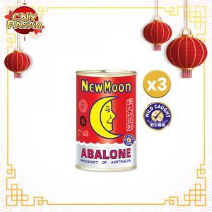 (CNY PASAR 2025) [Bundle of 3] New Moon Premium Wild Caught Australia Abalone 425g